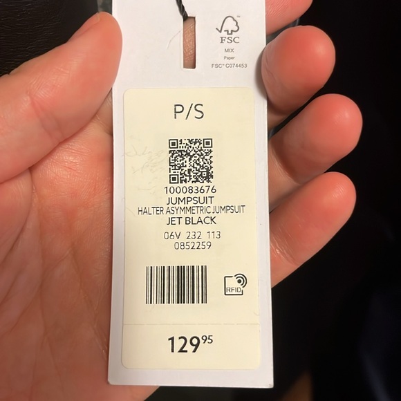 Dynamite black halter jumpsuit - Picture 4 of 4